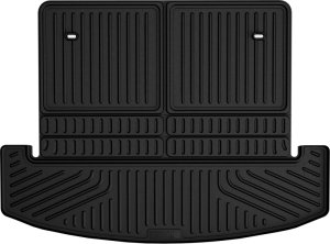 Hyundai Santa Fe Floor Mats - Cargo - Husky Liners - Weatherbeater - Black - 2024+ Hyundai Santa Fe Floor Mats - Cargo - Husky Liners - Weatherbeater - Black - 2024+